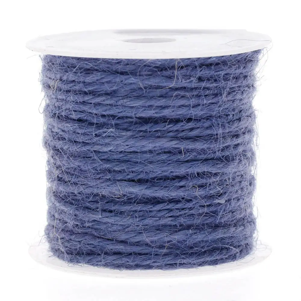 10 м DIY Цветная пеньковая веревка 2 мм натуральный джутовый шнур толстая веревка для домашней одежды Швейные тканевые шнуры#259337 - Цвет: Pattern 05