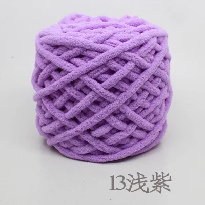 1 шт = 100 г thick cotton yarn Мягкая теплая толстая шерсть ледяная пряжа молочный хлопок линия грубой шерсти вязание крючком Пряжа ручной вязки пряжа для шарфа обувь свитер - Color: 13