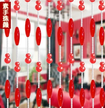 

20 m/lot of gourd and olive shape crystal glass curtain customizable porch partition door curtain rural wind free shipping