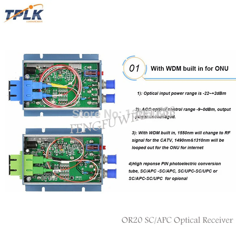 SC APC optic receiver -5