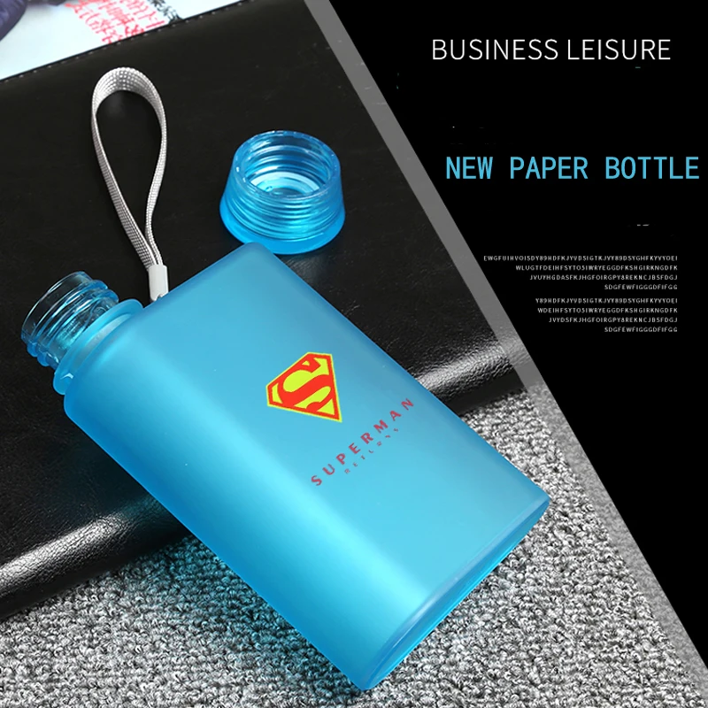 

Factory direct sales student bottle 300ml Water bottle Personalized Abrasive Plastic bottle Student Bottle Practical Gift