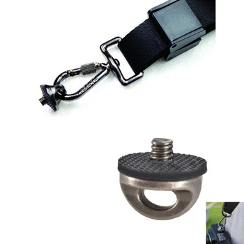 

Photo Studio Accessories 1/4" Screw Connecting Adapter+1/4"Connecting Hook For Quick sling Shoulder Sling Neck Strap Belt