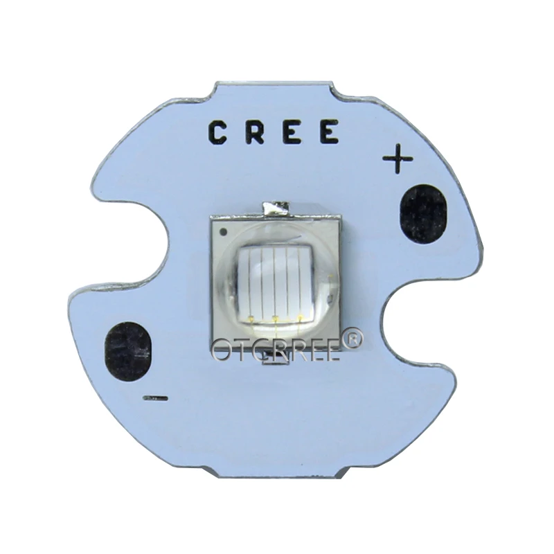 1PCS Epileds 5050 XML XML2 T6 10W UV Purple 365nm 370nm Led Emitter Lamp Light 3.4-3.8V 2800mA for UV flashlight light diode DIY