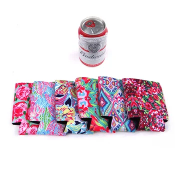 

1000pcs Neoprene Cooling Beer Drinks Bottle Tin Can Cooler Sleeve Holder for Wedding Party Favor Travel Supplies Home Decoration
