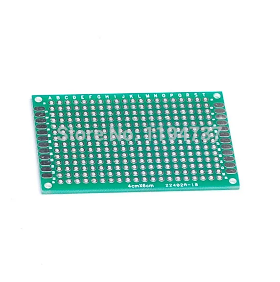 

10PCS 6x8cm Double Side Copper Prototype PCB Universal 6*8cm Board