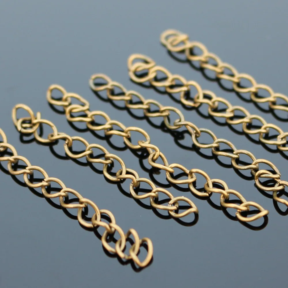 Buy 50pcs/lot Vintage Bronze Extend Chains Hooks for