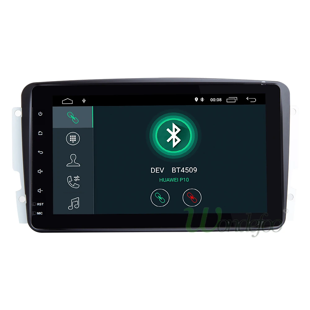 Perfect IPS SCREEN Android 8.1 2G RAM 4Core 2Din CAR GPS for Benz W209 W203 W168 W463 W163 M ML Viano W639 Vito Vaneo E-W210 DVD PLAYER 2