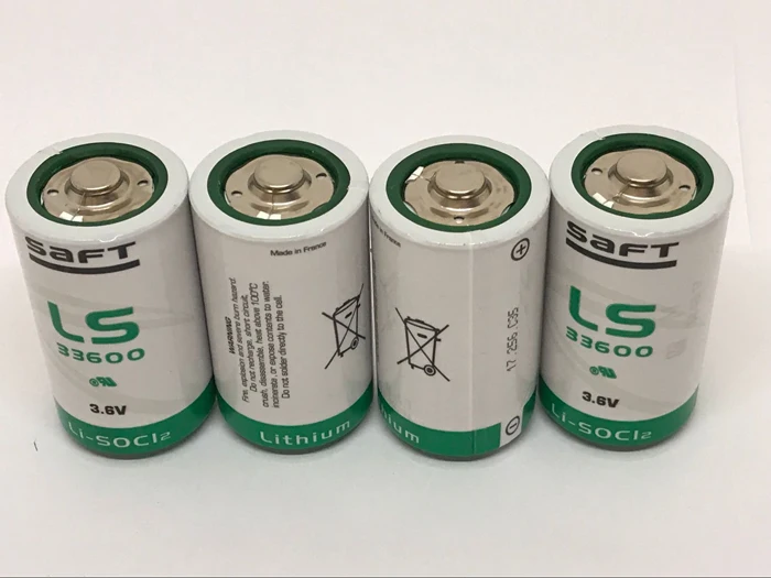 

Wholesale 50pcs/lot New Original France SAFT LS33600 D 3.6V LS 33600 Lithium Battery Non-rechargeable (LS33600) Batteries