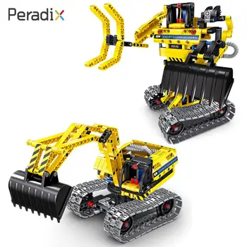 

2018 Excavator Toy Non-Toxic Assembled Excavator Toy Education Deformation Entertainment Puzzle Assembled Car Kid Drop Shipping