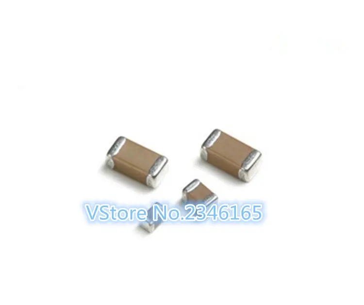 500 шт. SMD 2012 0805 0 1 нФ 104 мкФ конденсатор 50 в | Электронные компоненты и