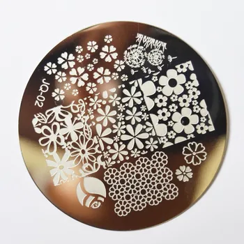 

Natural 1pcs Stamper 1pcs Scraper Kit Nail Template 10pcs/set Nail Art Polish Stencil Stamping Print Plate Template New