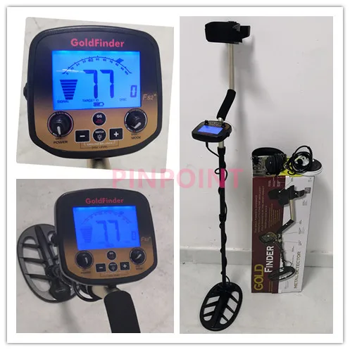

Professional Underground Metal Detector FS2 Security High Sensitivity LCD Display Treasure Gold Hunter Finder Scanner