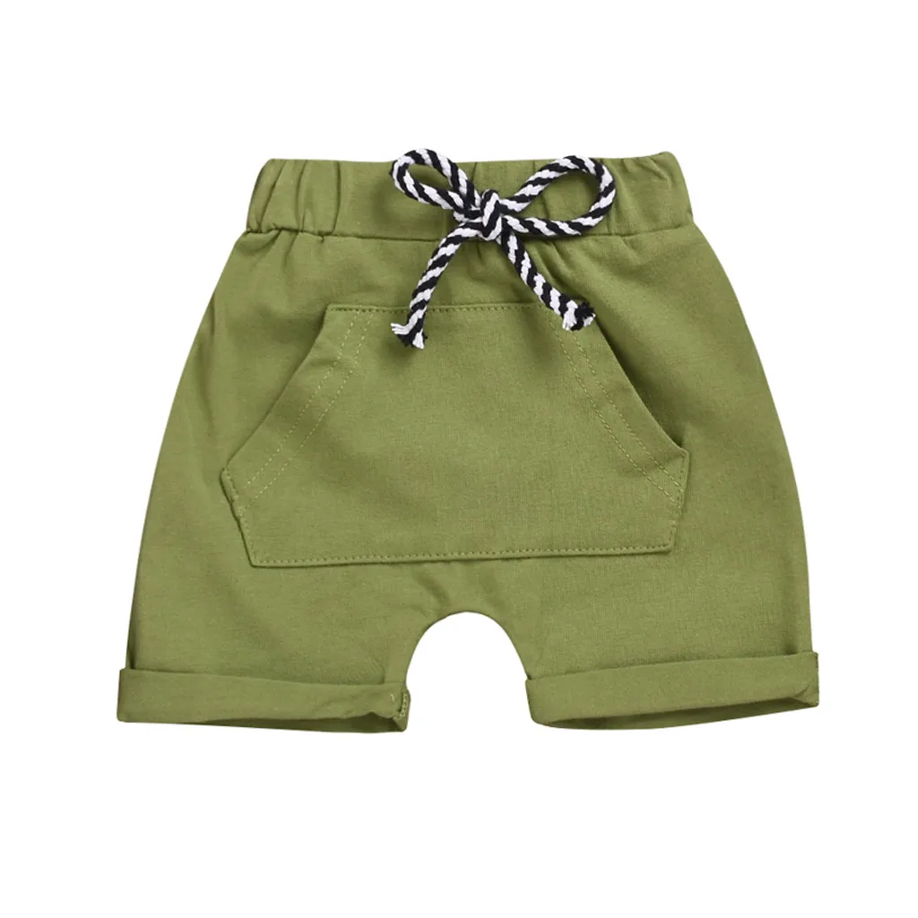 ARLONEET/ детские шорты хлопковые шорты для мальчиков и девочек шорты трусики для малышей Детские пляжные короткие спортивные штаны одежда для малышей - Цвет: GN