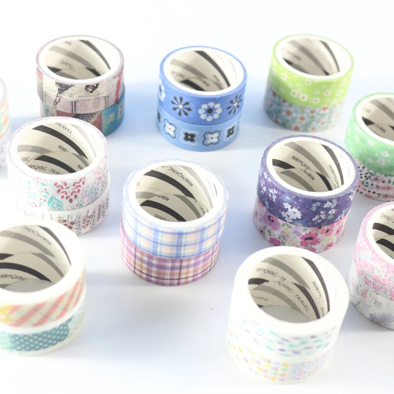Domikee конфеты каваи милый школьник DIY украшения японский васи ленты для упаковки/поздравительная открытка/Планировщик канцелярские принадлежности, 2 шт