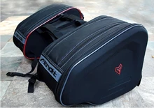 Новый MENAT универсальный Мотоциклов езда Saddlebags Сумы (левый + правый) чехол для Harley SUZUKI Honda shadow YAMAHA AL034