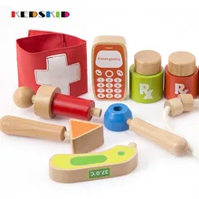 Доктор игровой Игрушечные лошадки комплект doctorâ Juguetes для ребенка Спецодежда медицинская комплект Детские развивающие Окно Свет роль Притворись классический подарок