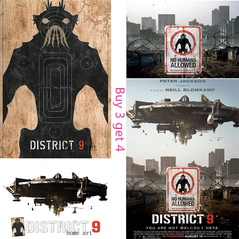 District 9 Poster Clear Image Wall Stickers Home Decoration Good Quality Prints White Coated Paper Wall Stickers Aliexpress District 9 Poster Clear Image Wall Stickers Home Decoration Good Quality Prints White Coated Paper Wall Stickers Aliexpress
