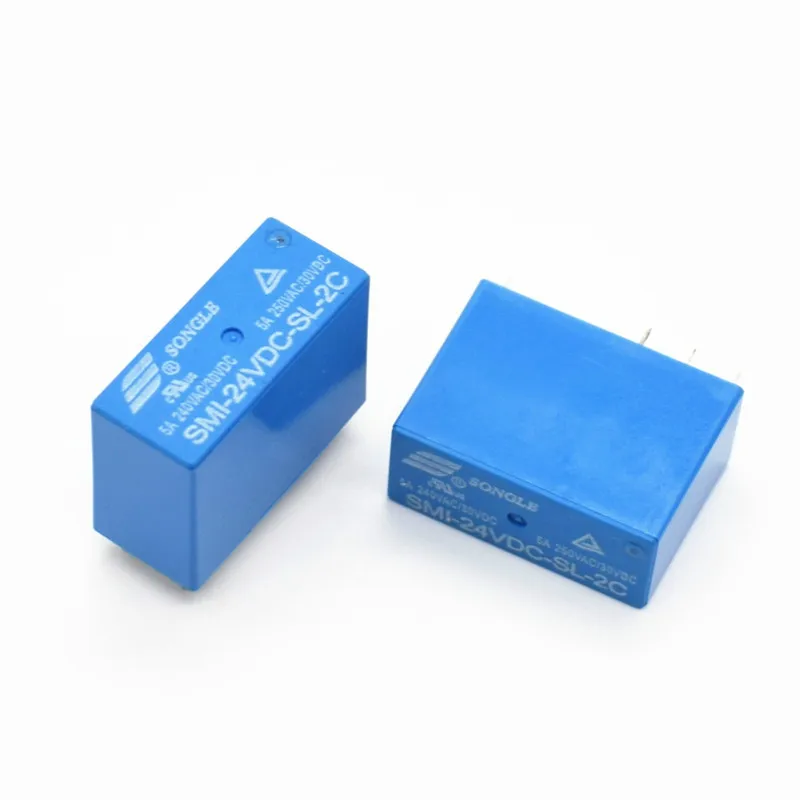 SMI-24VDC-SL-2C DC 24V 5A 250V 8PIN реле питания