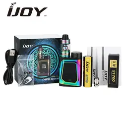 Оригинальный 100 Вт IJOY CAPO комплект для электронной сигареты 100 с 3,2 мл капитан мини-бак subohm и 21700 мАч 3750 батарея E-cigarette Kit VS чужой