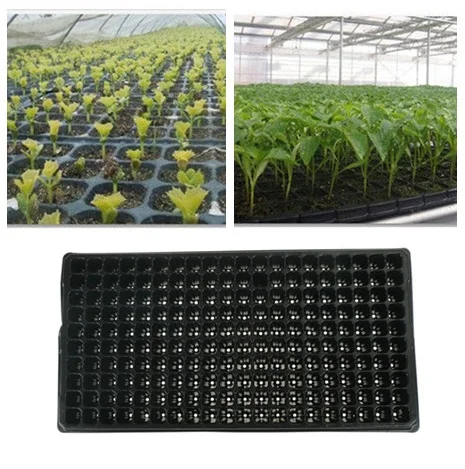 1pc 200 Cell Plant Grow Organic Nursery Pots Multi-Function Plant Propagation Planting Tray