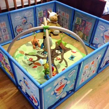 Baby Safety Fence Pool Newborn Playpen Kids Fence Playpen Plastic Baby Game Fence Baby Crawling Safety Guardrail riding hall baby game fence multiple combinations baby crawling fence toddler fence child safety fence toy
