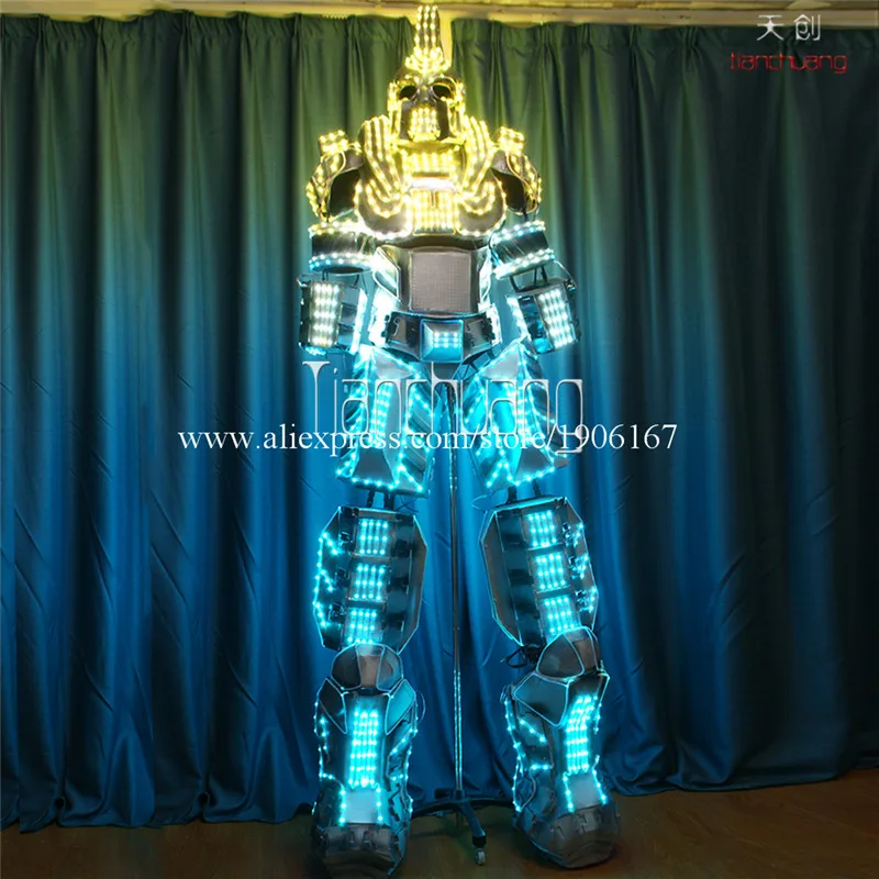  Stilt man LED Robot2