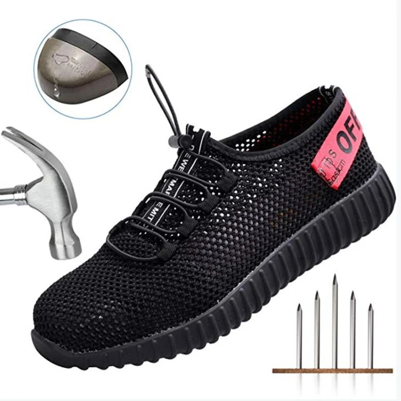 slip on steel toe cap shoes