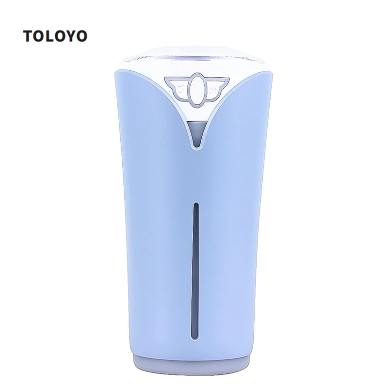 

280ML USB Charging Portable Cool Mist Air Humidifier Cup with Noiseless Essential Oil Aroma Diffuser Purier Colorful LED Light