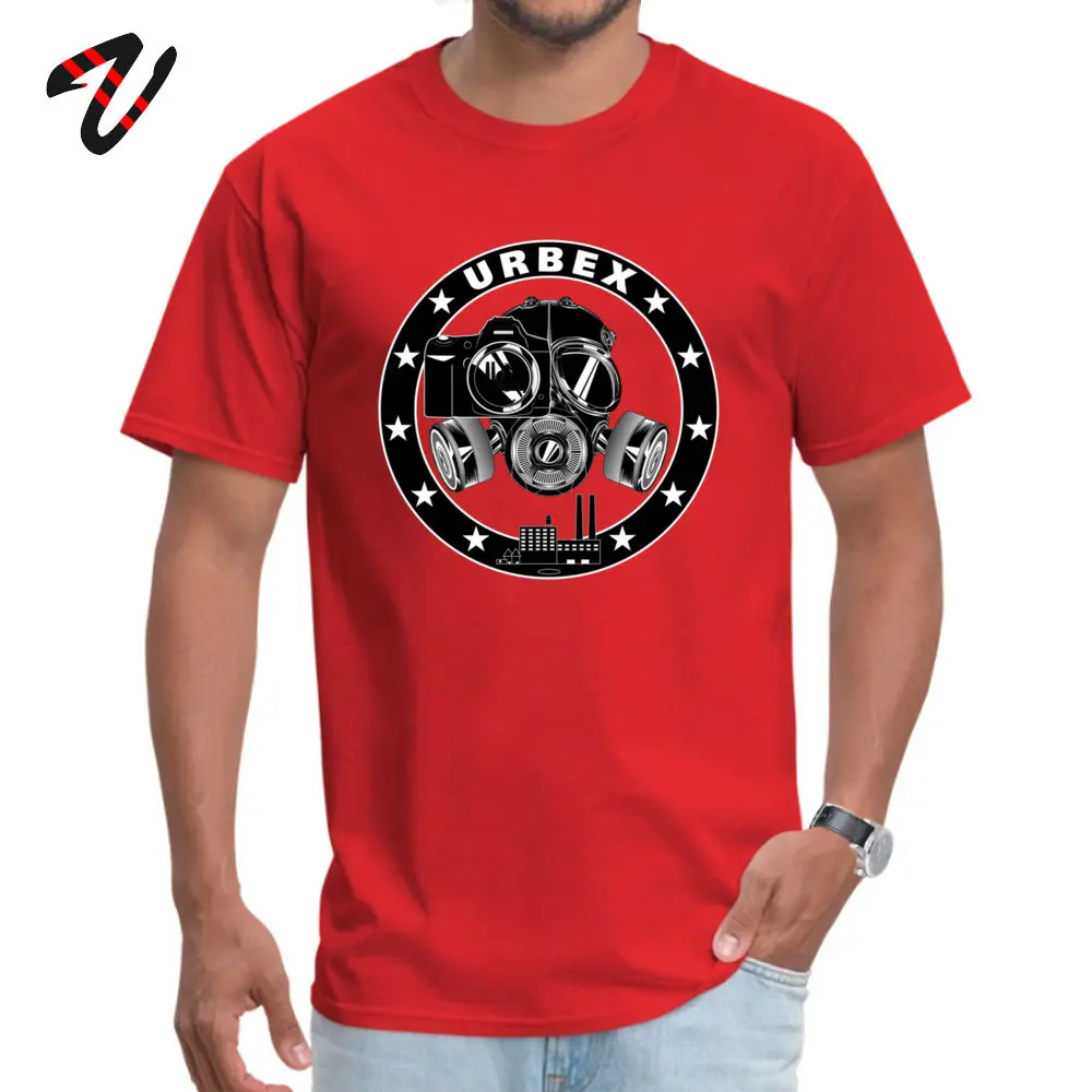 URBEX Custom April FOOL DAY Cotton Round Neck Men's Tops & Tees Geek T-shirts Cheap Short Sleeve T Shirts Top Quality URBEX 2 16180 red