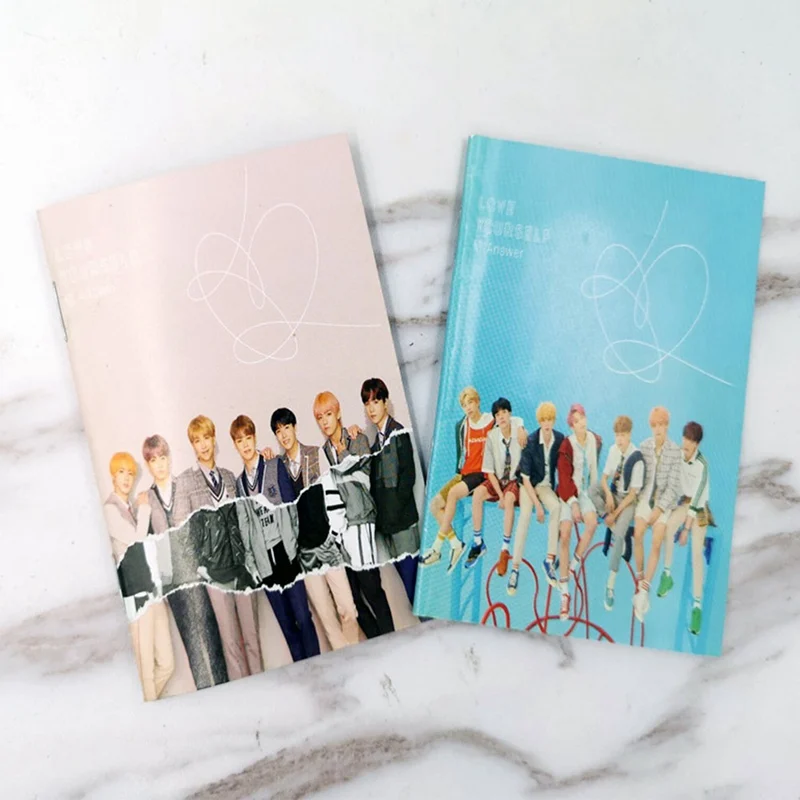 1 шт. Kawaii Bangtan мальчики дневник Упражнение Книга мультфильм тетрадь Kpop BTS офис Корейский звезды канцелярские