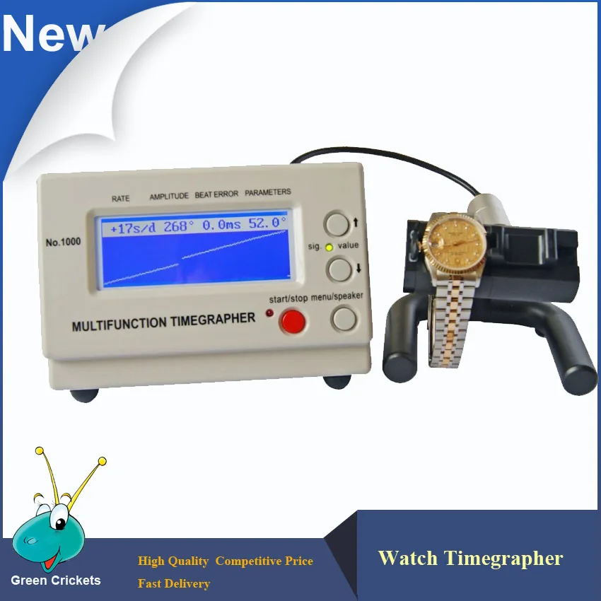 Timegrapher Watch Tester Machine Multifunction Timegrapher 1000 for Watches repairers and hobbyists