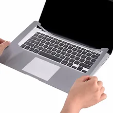Полная защита запястья Pad Отдых Обложка кожи для Apple Macbook Air13 A1932 Touch Bar 13 15(модель: A2159/A1706/A1989/A1707/A1990)-серый