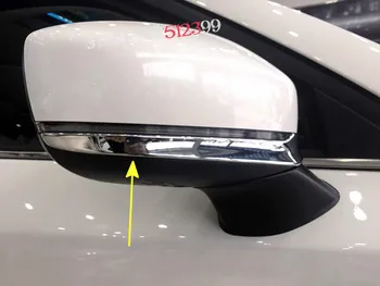 

2* ABS Chrome Car Door Side Rearview Mirror Below Lower Stripe Cover Trim For Mazda CX-5 CX5 2017 2018 Car styling Accessories