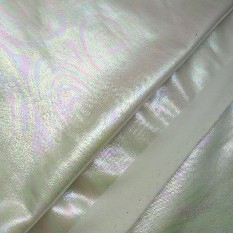 150 см* 50 см танцевальная сцена косплей лайкра спандекс ткань блестящая бронзовая Волшебная Лазерная Свадебная декорация для купальника «сделай сам» костюм материал