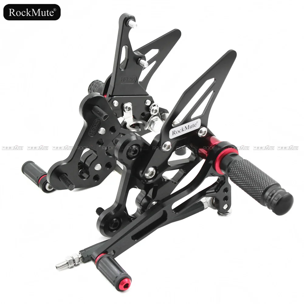 Мотоцикл Rearsets для Suzuki GSXS750 2015-2020/GSR750 2011-17 регулируемая подножка подножки