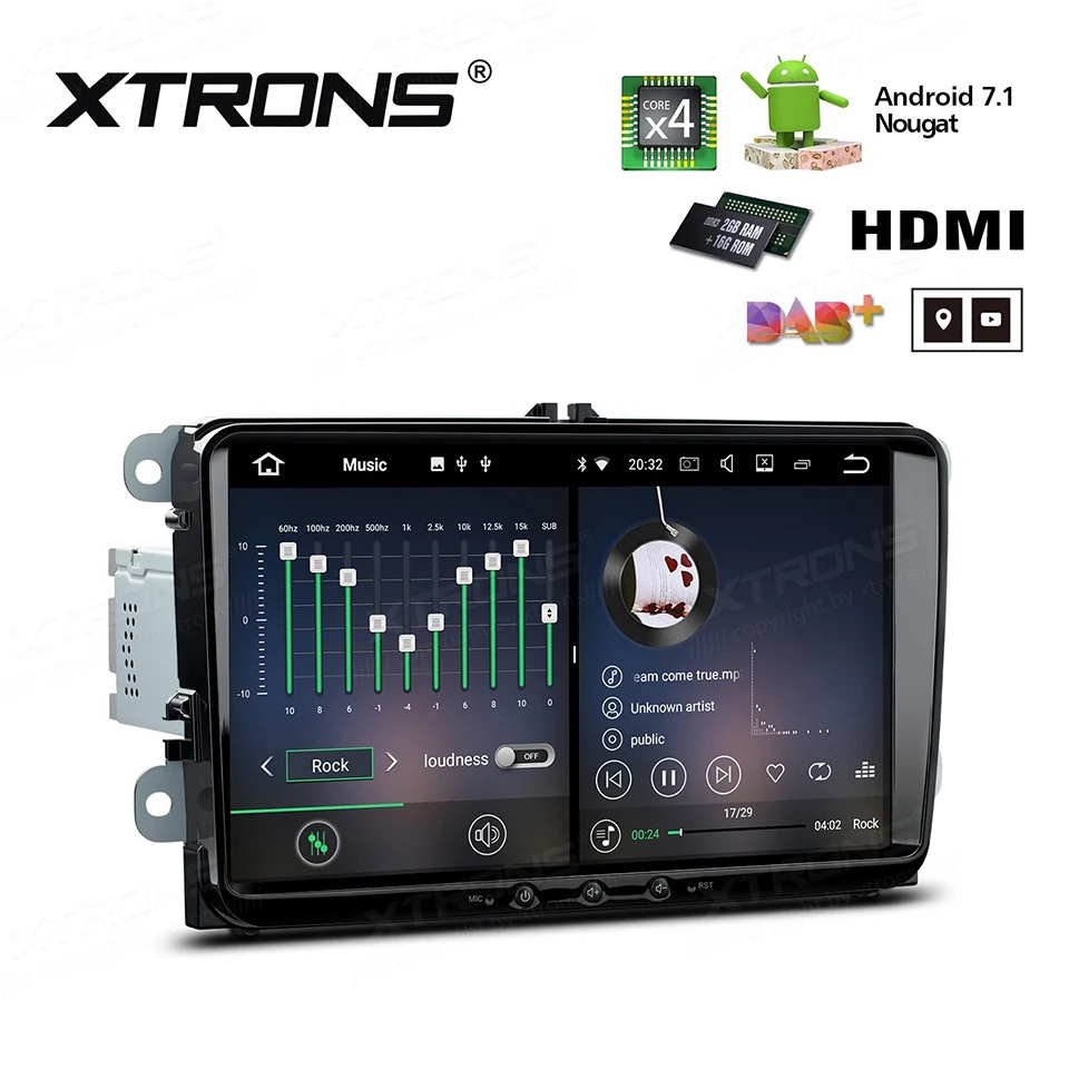 Android 7 1 TPMS OBD2 DAB + Din автомобильное радио GPS подходит для VW Volkswagen Skoda Seat Bora Caddy Golf Jetta Polo