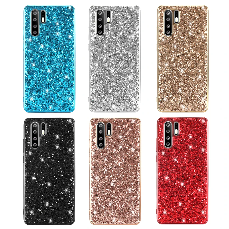 Чехол для Huawei P30 Pro Luxury Bling Shinning Huwei Lite Nova4e защитный чехол задней панели Hawei p 30 pro