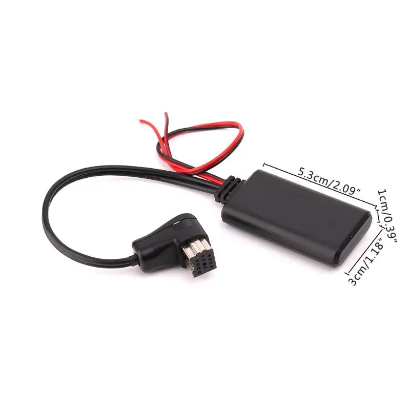 Car Bluetooth Audio Receiver Adapter 11pin Bluetooth Aux Receiver Cable For Pioneer IP-BUS 10166