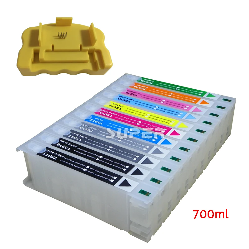 Cheapest Printer Ink Cartridges For Epson 7910 9910 With Chips and