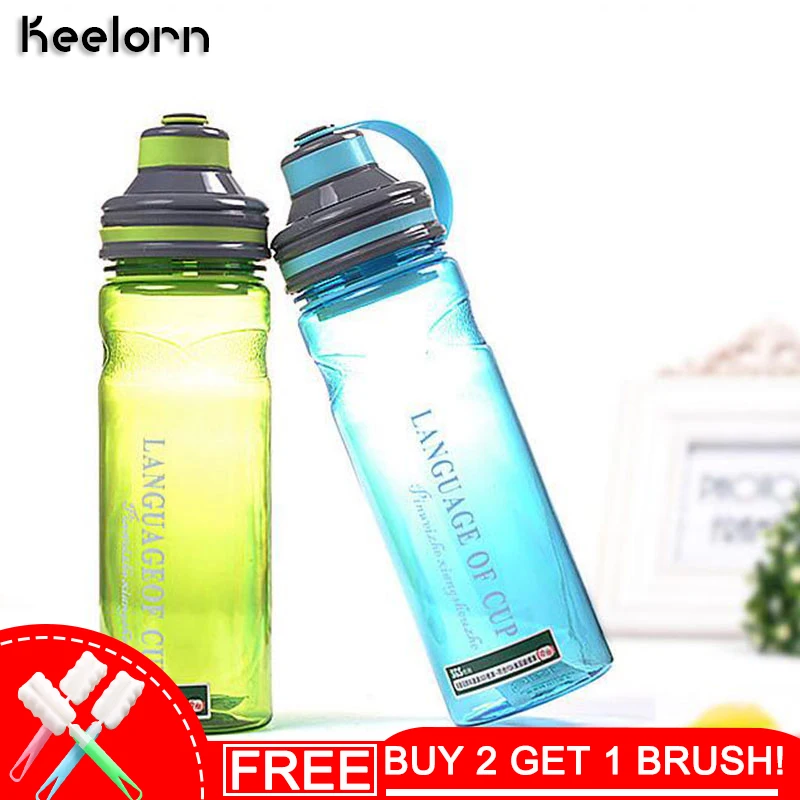 

Keelorn 600ML 800ML 1000ML Creative 3 Color My Portable Space Water Bottles With Tea Infuser High Quality Style Sports Bottle
