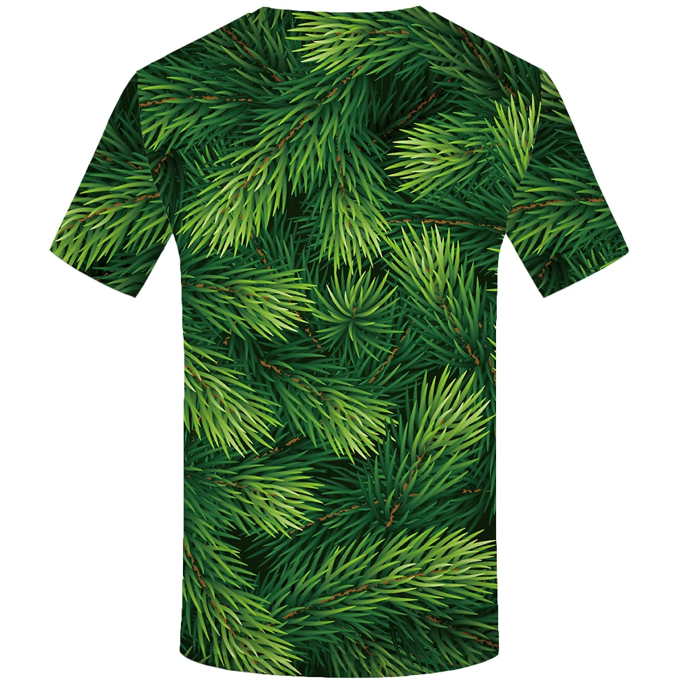 KYKU/Рождественская Мужская футболка с 3d принтом в стиле хип хоп Красная панк рок
