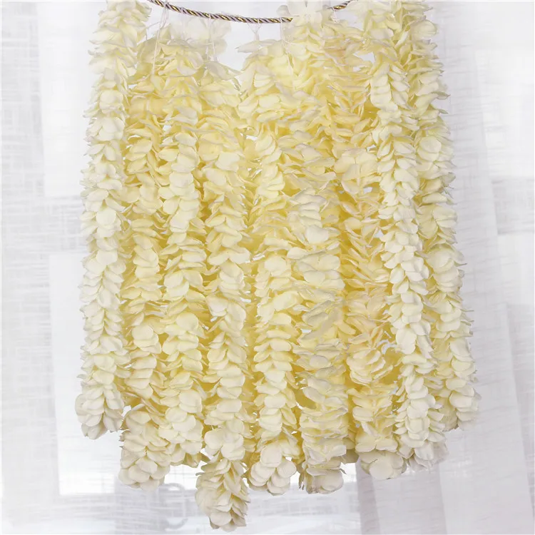 10PCS 100CM Artificial Hydrangea Orchid Wisteria Flower String For DIY Simulation Wedding Arch Square Rattan Wall Hanging 10PCS 100CM Artificial Hydrangea Orchid Wisteria Flower String For DIY Simulation Wedding Arch Square Rattan Wall Hanging