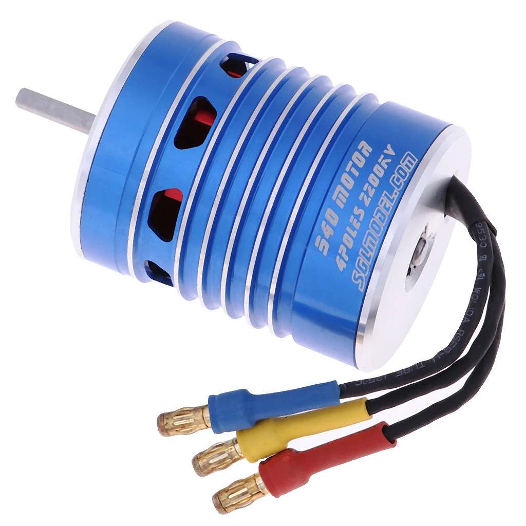 CNC алюминий 2200 кв 14 полюсов RC бесщеточный двигатель с высоким крутящим моментом