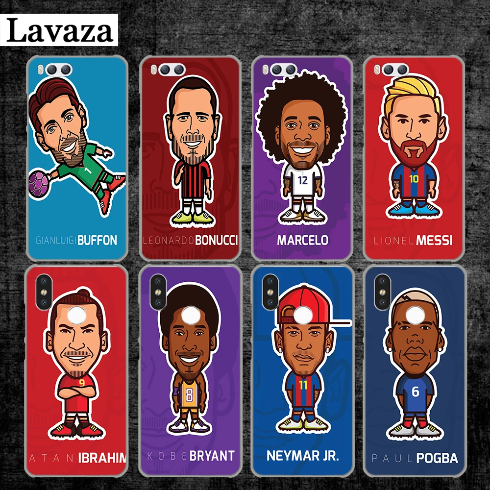 

Lavaza Football basketball stars Hard Case for Xiaomi MI 5 5S 6 8 9 SE Lite F1 A1 A2 5X 6X Mix 2S MAX 3