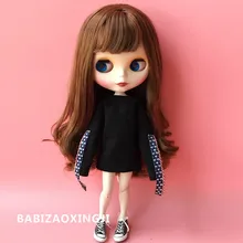 1/6 bjd blyth Кукла одежда 30 см куклы аксессуары модная повседневная одежда для 30 см кукла blyth одежда Pullip аксессуар для Барби