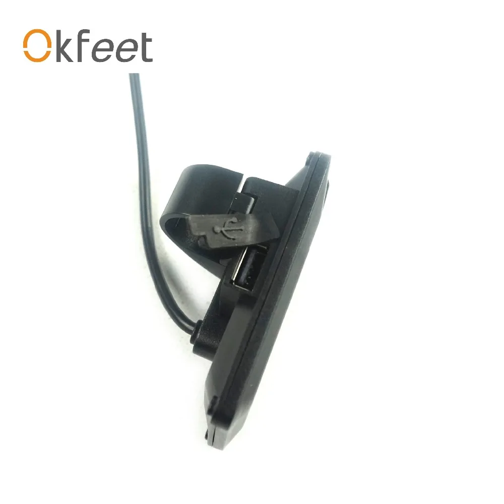 Okfeet Новое поступление аксессуары для электровелосипеда KT lcd 7 USB дисплей электровелосипед lcd Ebike наборы