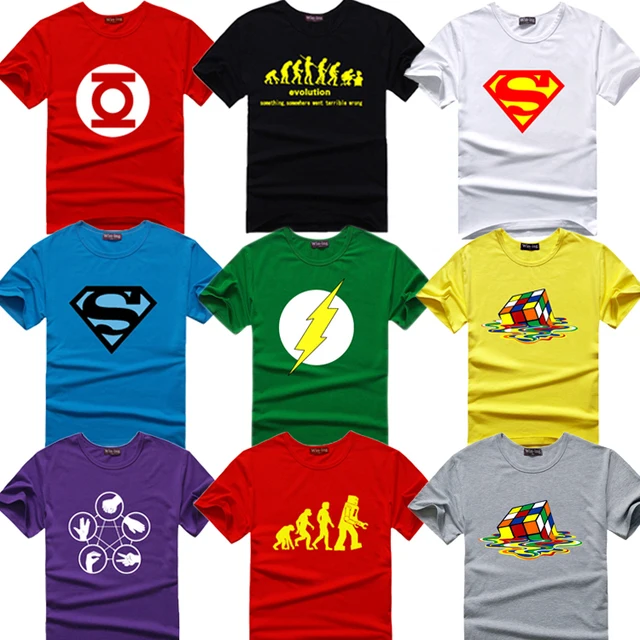 The Big Bang Theory camiseta Sheldon hombres imprimir