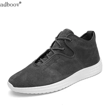 Rétro mens cuir de porc qualité chaussures de neige ont en peluche à l’intérieur messieurs bureau chaussures d’hiver avec fourrure intérieure peau de porc matériau chaud chaussures