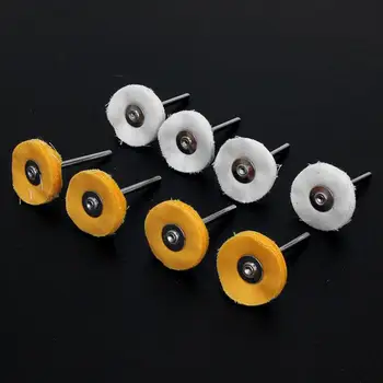 

10pcs T-type Round Polishing Buffing Cotton Cloth Wheel Brush Rotary Tool