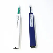 2pcs/lot Fiber Optic Cleaning Pen SC 2.5mm +1.25mm LC Connector Fiber Optic Cleaner and LC MU Optical Fiber Cleaning Pen